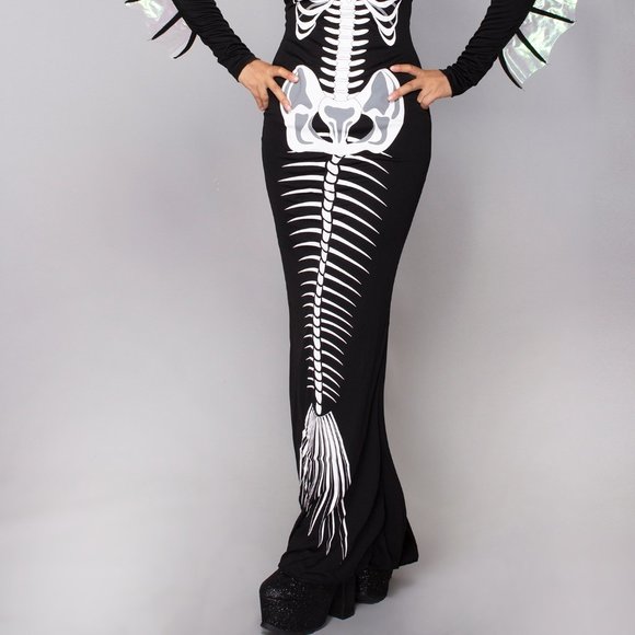 Leg Avenue - Skeleton Siren 3PC Set - Picture 2 of 4